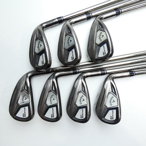 Used Callaway 2015 Big Bertha Iron Set / 6 - SW + AW / Ladies Flex