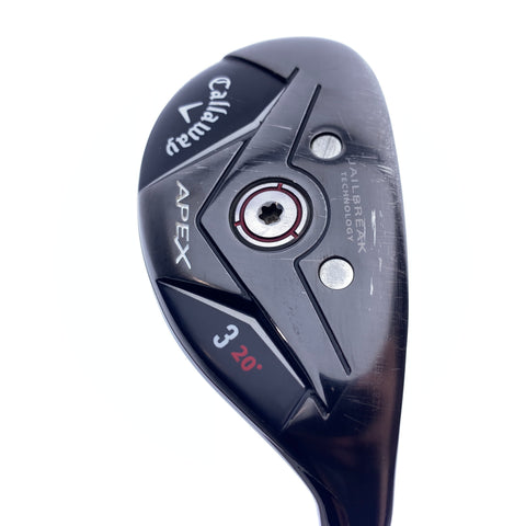 Used Callaway Apex 19 3 Hybrid / 20.0 Degrees / Regular Flex