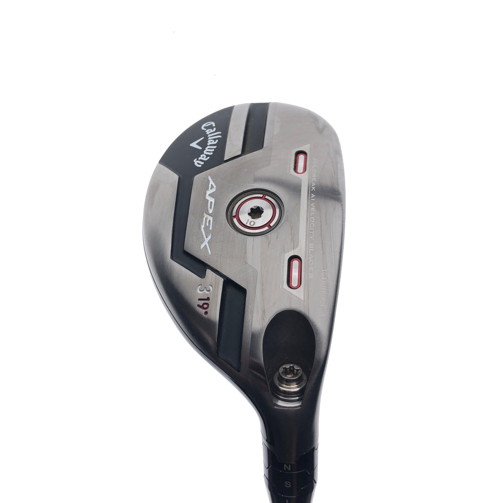 Used Callaway Apex 21 3 Hybrid / 19.0 Degrees / Stiff Flex