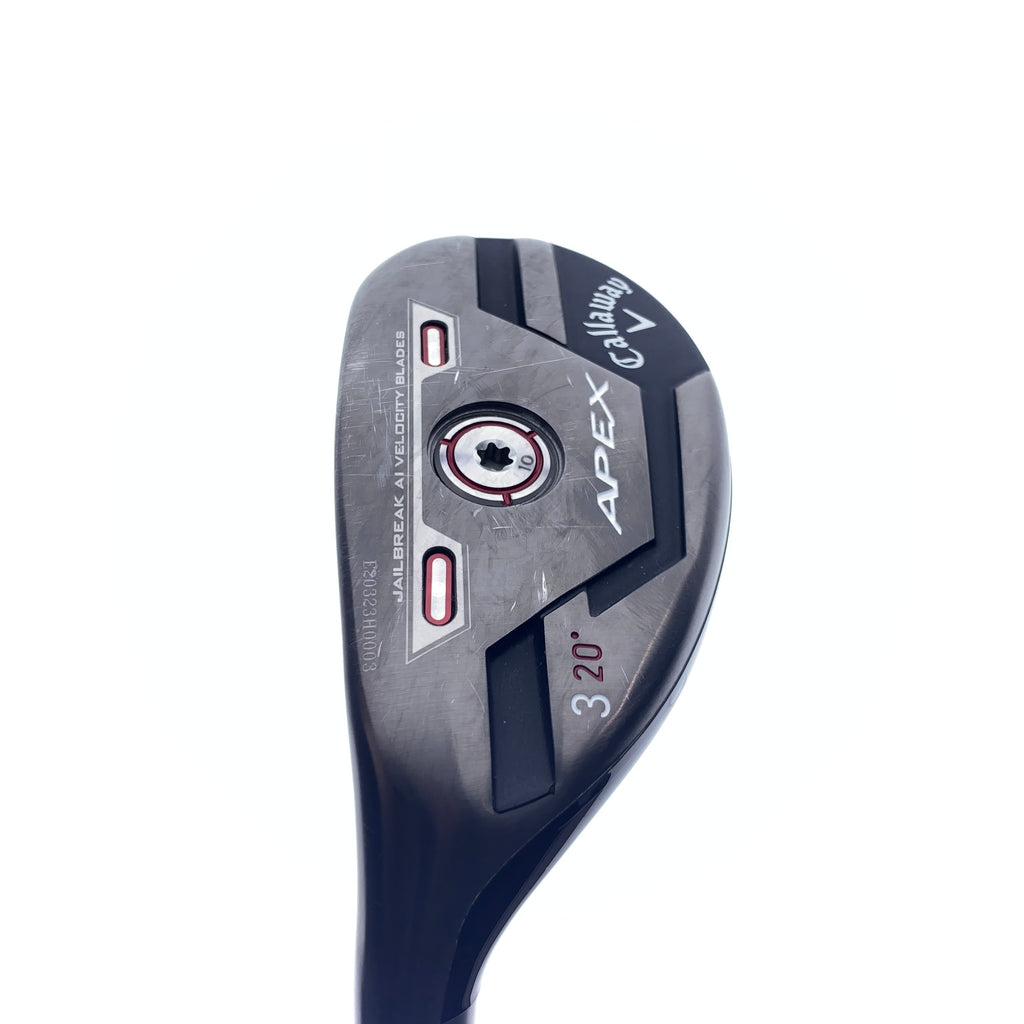 Used Callaway Apex 21 3 Hybrid / 20.0 Degrees / Stiff Flex / Left-Handed