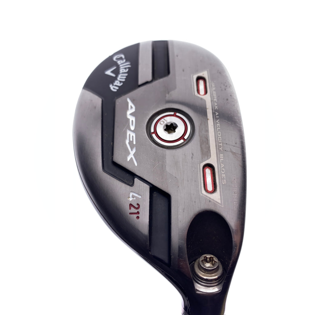 Used Callaway Apex 21 4 Hybrid / 21 Degrees / Regular Flex