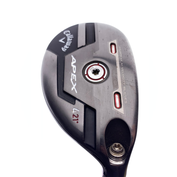 Used Callaway Apex 21 4 Hybrid / 21 Degrees / Regular Flex