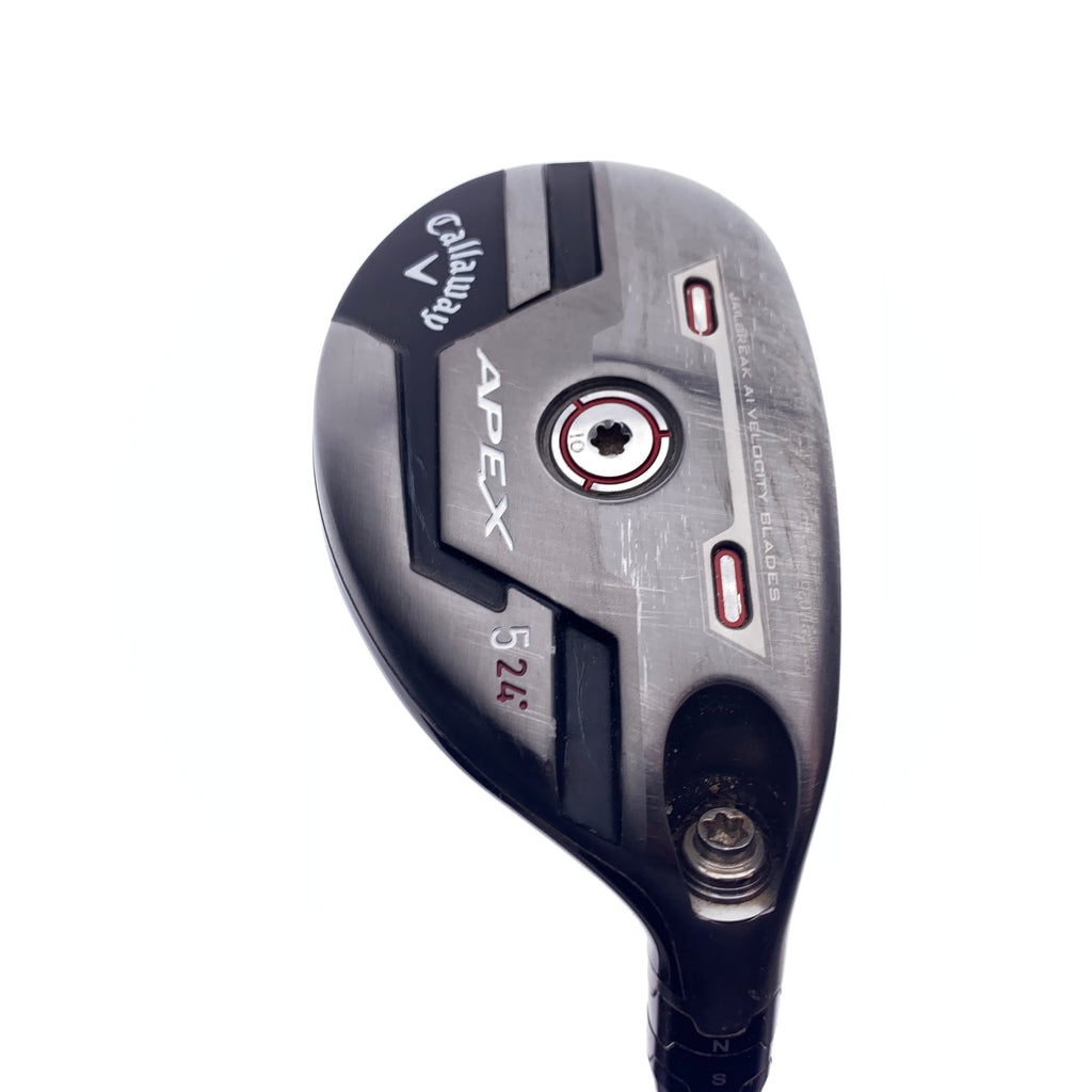 Used Callaway Apex 21 5 Hybrid / 24 Degrees / Ladies Flex