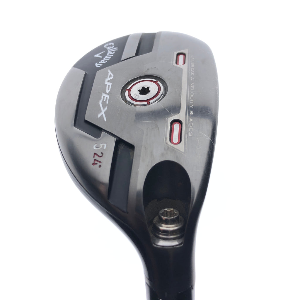 Used Callaway Apex 21 5 Hybrid / 24 Degrees / Lite Flex