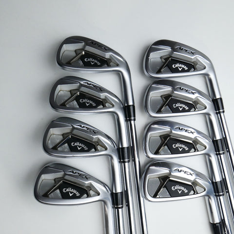 Used Callaway Apex 21 Iron Set / 4 - PW + AW / Regular Flex