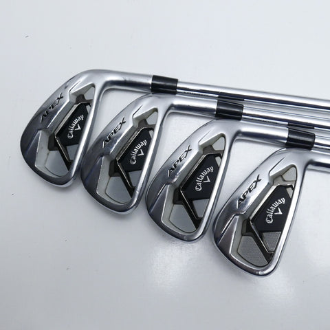 Used Callaway Apex 21 Iron Set / 4 - PW + AW / Stiff Flex