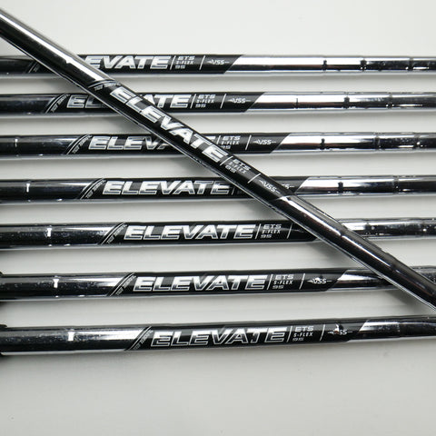 Used Callaway Apex 21 Iron Set / 4 - PW + AW / Stiff Flex / Left-Handed