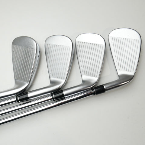 Used Callaway Apex 21 Iron Set / 4 - PW + AW / Stiff Flex / Left-Handed