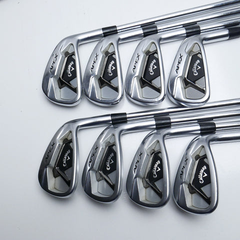 Used Callaway Apex 21 Iron Set / 4 - PW + AW / Stiff Flex