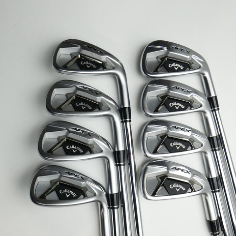 Used Callaway Apex 21 Iron Set / 4 - PW + AW / X-Stiff Flex