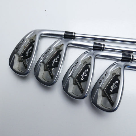 Used Callaway Apex 21 Iron Set / 4 - PW + AW / X-Stiff Flex