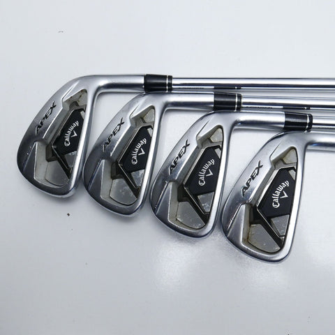 Used Callaway Apex 21 Iron Set / 4 - PW + AW / X-Stiff Flex