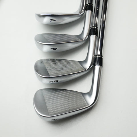 Used Callaway Apex 21 Iron Set / 4 - PW + AW / X-Stiff Flex