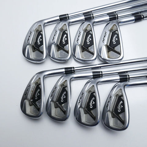 Used Callaway Apex 21 Iron Set / 4 - PW + AW / X-Stiff Flex