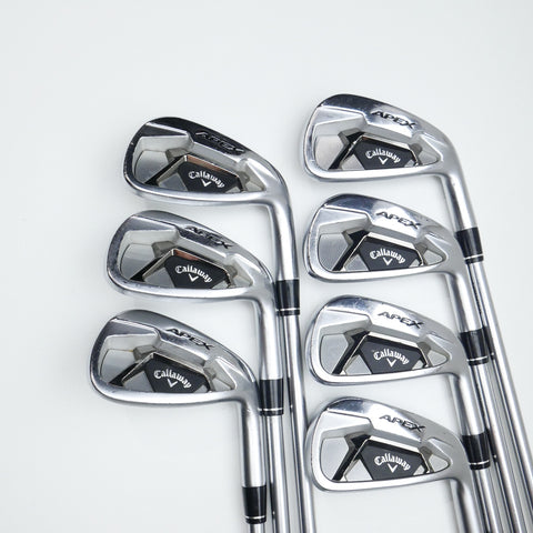 Used Callaway Apex 21 Iron Set / 4 - PW / Stiff Flex