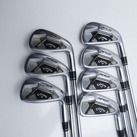 Used Callaway Apex 21 Iron Set / 4 - PW / Stiff Flex
