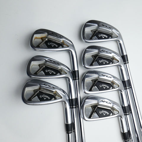 Used Callaway Apex 21 Iron Set / 4 - PW / Stiff Flex