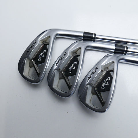 Used Callaway Apex 21 Iron Set / 4 - PW / Stiff Flex