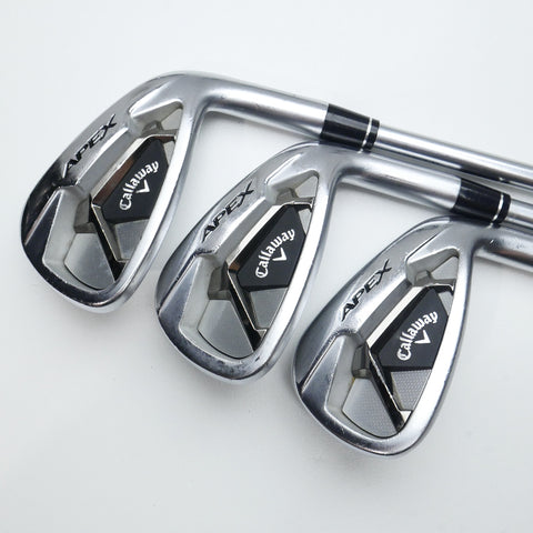 Used Callaway Apex 21 Iron Set / 4 - PW / Stiff Flex
