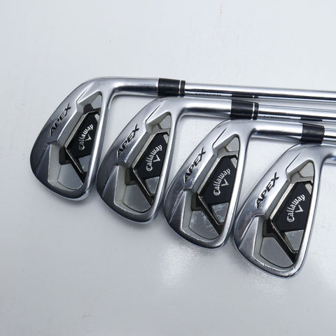 Used Callaway Apex 21 Iron Set / 4 - PW / Stiff Flex