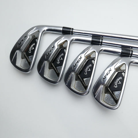 Used Callaway Apex 21 Iron Set / 4 - PW / Stiff Flex