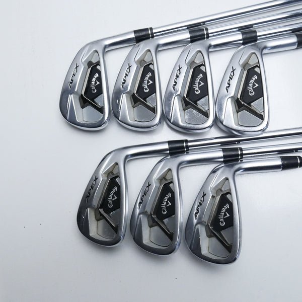Used Callaway Apex 21 Iron Set / 4 - PW / Stiff Flex