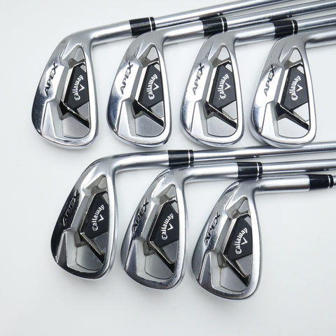 Used Callaway Apex 21 Iron Set / 4 - PW / Stiff Flex