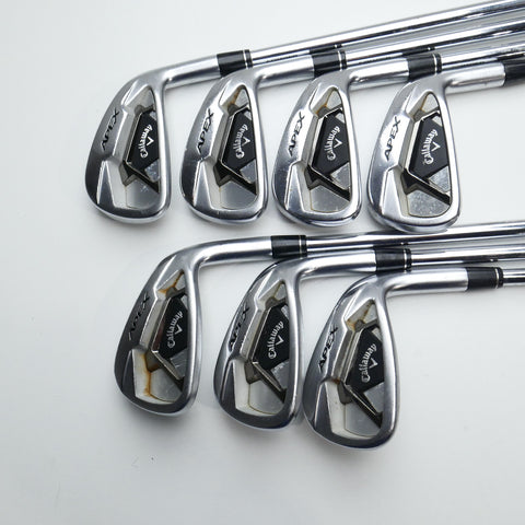 Used Callaway Apex 21 Iron Set / 4 - PW / Stiff Flex