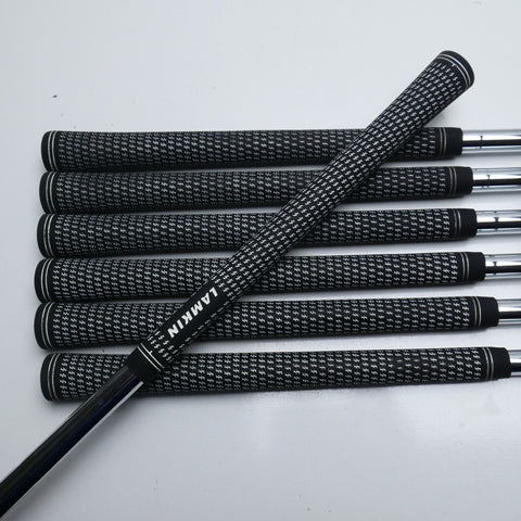 Used Callaway Apex 21 Iron Set / 5 - PW + AW / Stiff Flex / Left-Handed