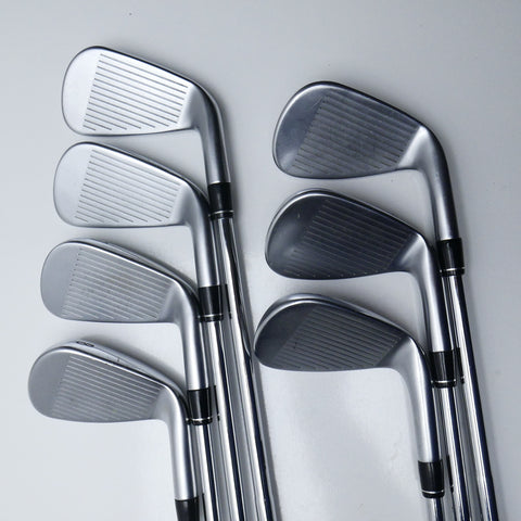 Used Callaway Apex 21 Iron Set / 5 - PW + AW / Stiff Flex / Left-Handed