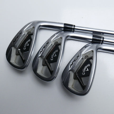 Used Callaway Apex 21 Iron Set / 5 - PW / Stiff Flex