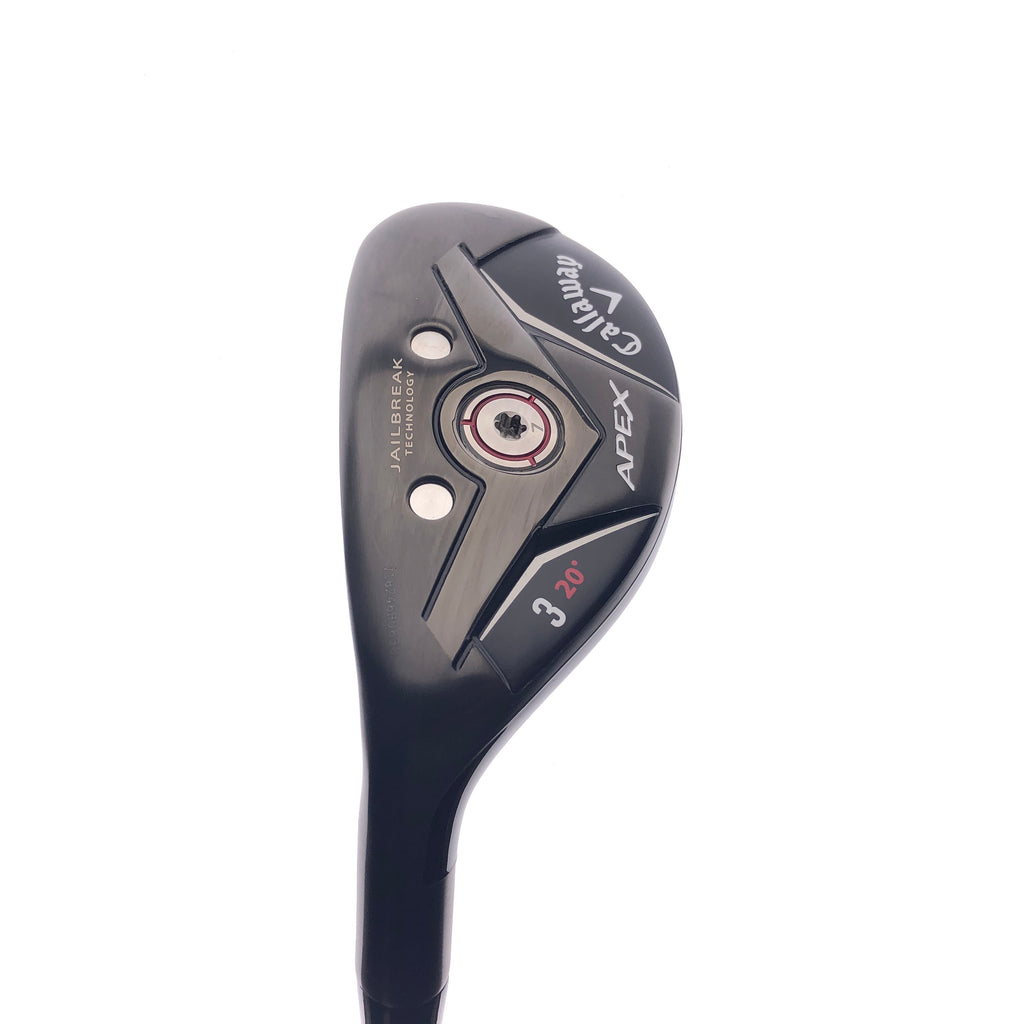 Used Callaway Apex 3 Hybrid / 20 Degrees / Stiff Flex / Left-Handed