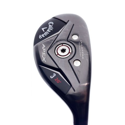 Used Callaway Apex 3 Hybrid / 20 Degrees / Stiff Flex