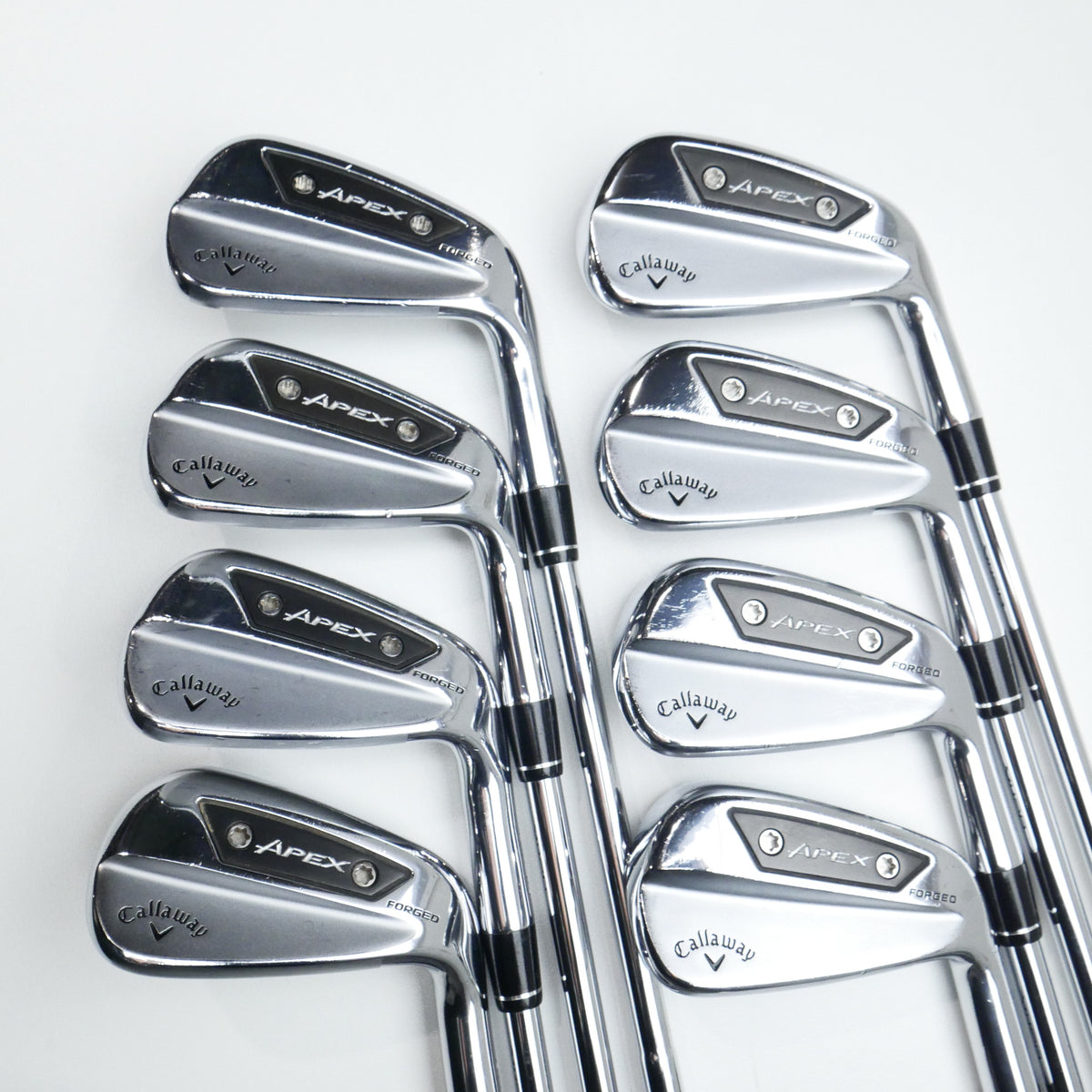 Used Callaway Apex Ai 150 Iron Set / 4 - PW + AW / Stiff Flex