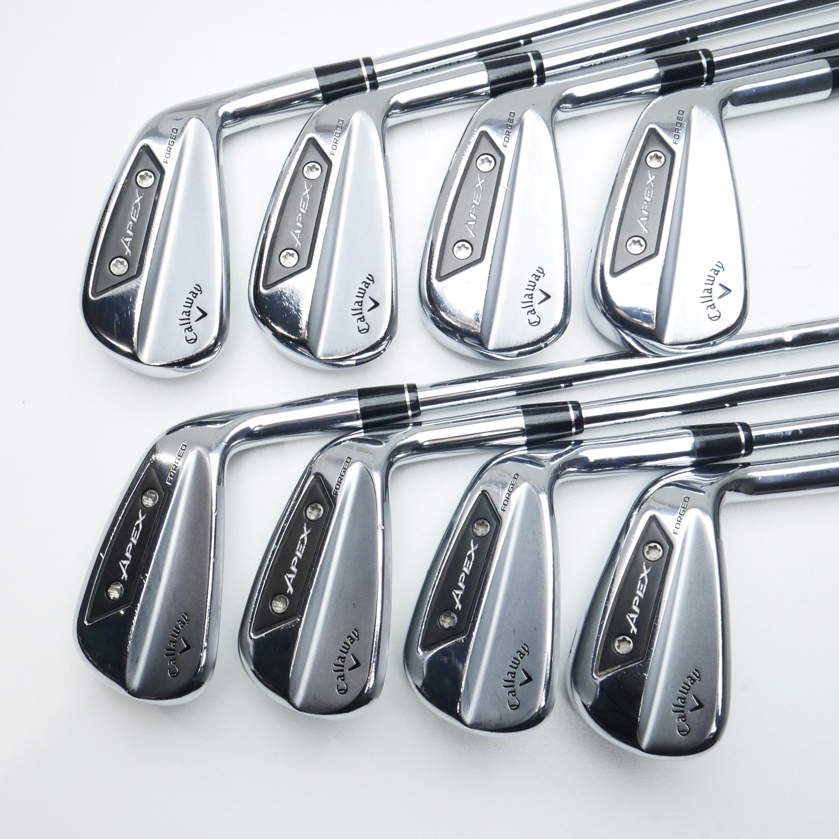 Used Callaway Apex Ai 150 Iron Set / 4 - PW + AW / Stiff Flex