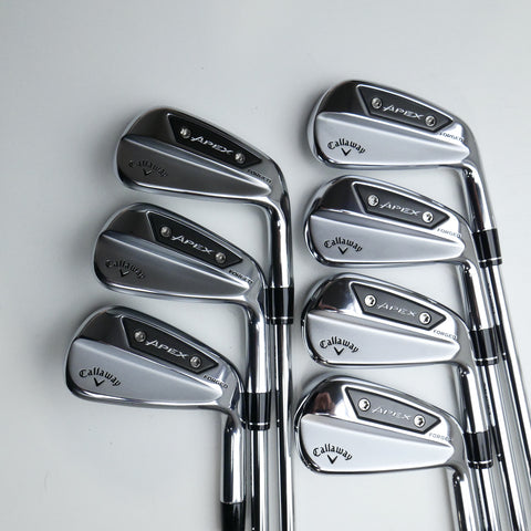Used Callaway Apex Ai 150 Iron Set / 4 - PW / Stiff Flex
