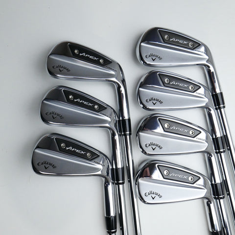 Used Callaway Apex Ai 150 Iron Set / 4 - PW / Stiff Flex
