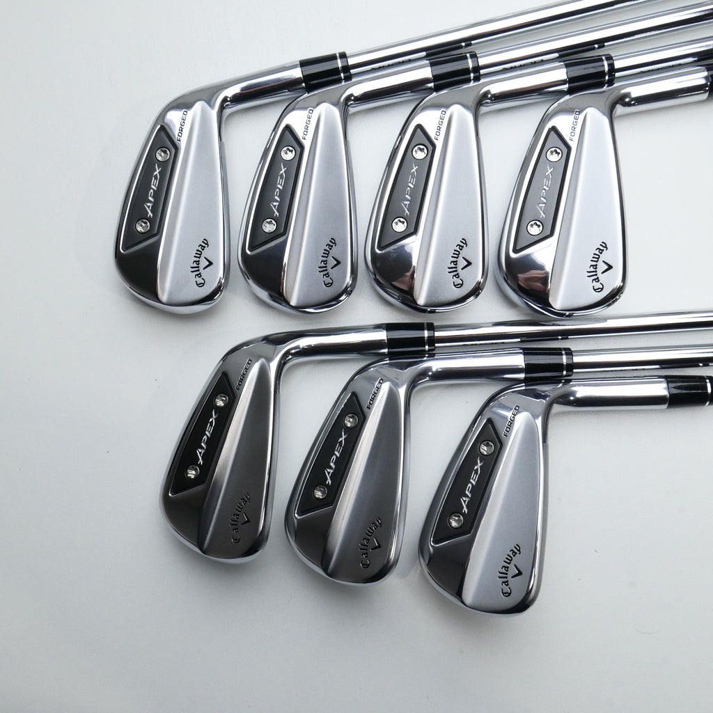 Used Callaway Apex Ai 150 Iron Set / 4 - PW / Stiff Flex