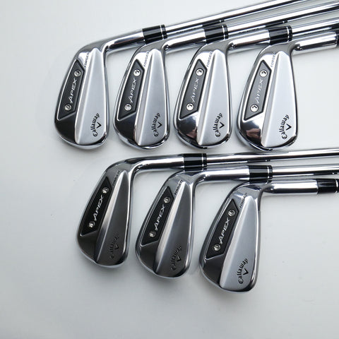 Used Callaway Apex Ai 150 Iron Set / 4 - PW / Stiff Flex