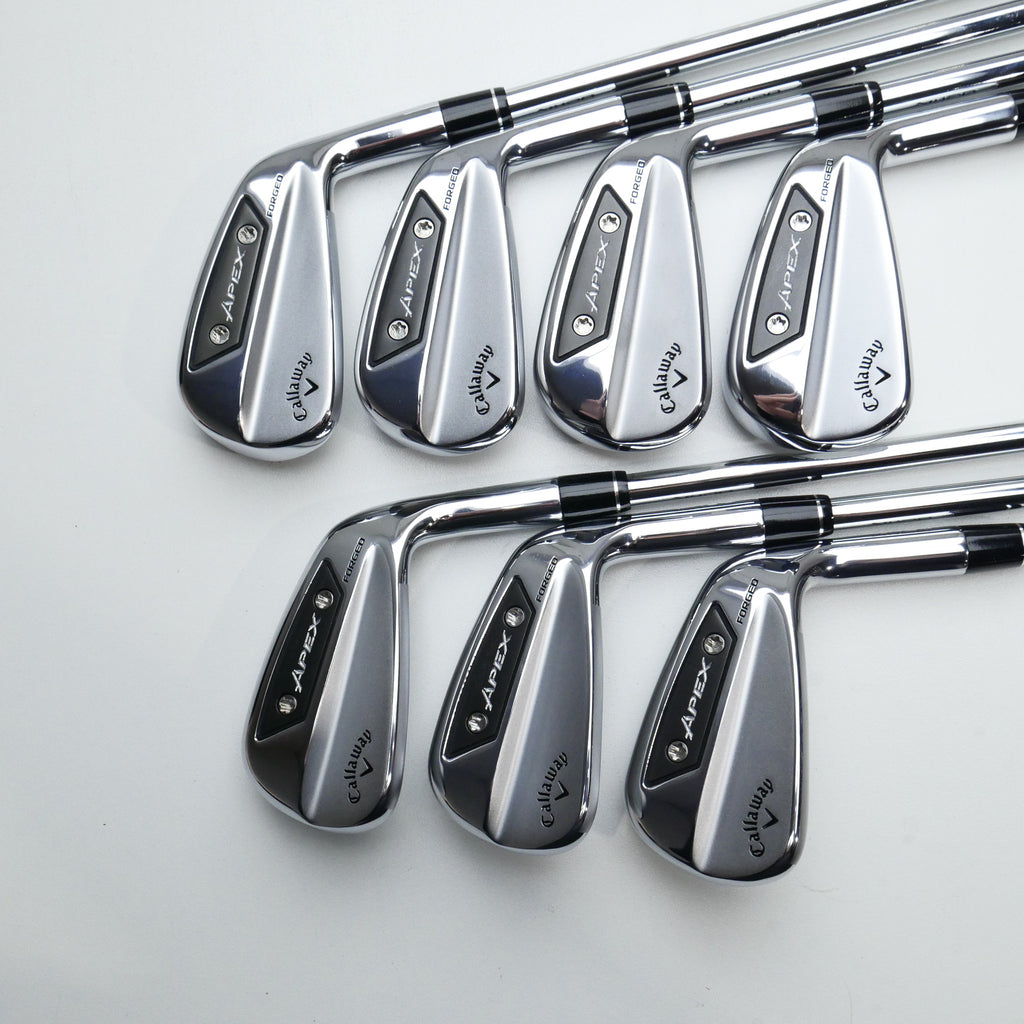 Used Callaway Apex Ai 150 Iron Set / 4 - PW / Stiff Flex