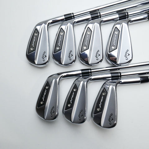 Used Callaway Apex Ai 150 Iron Set / 4 - PW / Stiff Flex