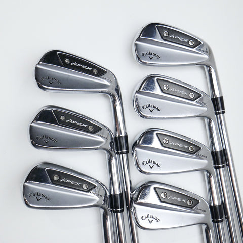 Used Callaway Apex Ai 150 Iron Set / 5 - PW + AW / Stiff Flex
