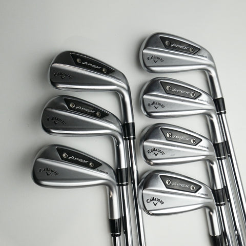 Used Callaway Apex Ai200 Iron Set / 5 - PW + AW / Stiff Flex