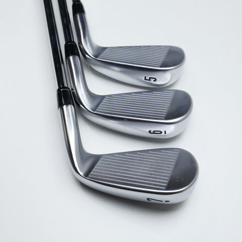 Used Callaway Apex & Apex Pro Combo Iron Set / 5 - PW / Stiff Flex / Left-Handed