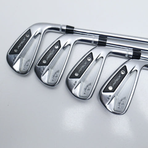 Used Callaway Apex CB 24 Iron Set / 3 - 10 / Stiff Flex