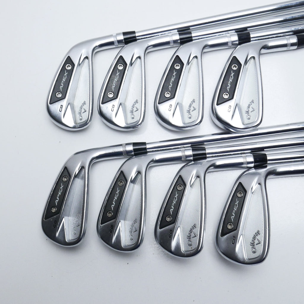 Used Callaway Apex CB 24 Iron Set / 3 - 10 / Stiff Flex