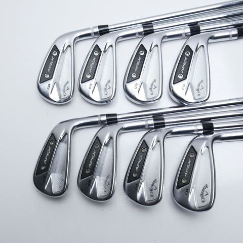 Used Callaway Apex CB 24 Iron Set / 3 - 10 / Stiff Flex