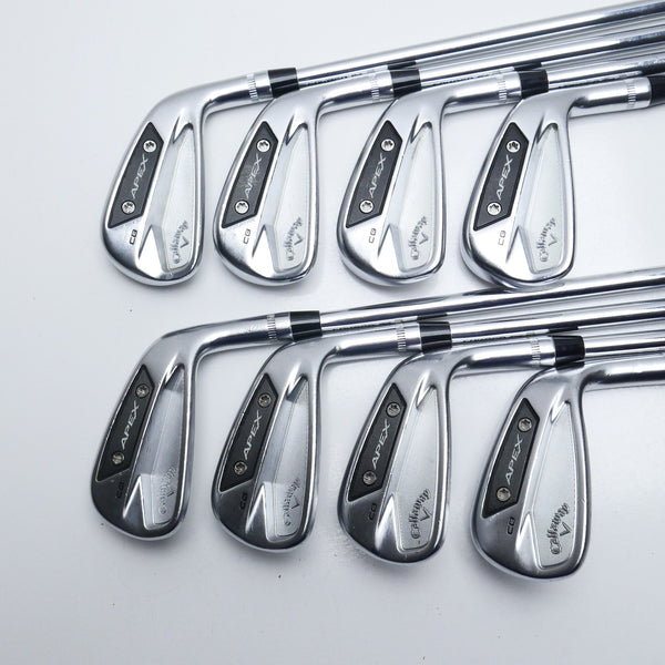 Used Callaway Apex CB 24 Iron Set / 3 - 10 / Stiff Flex