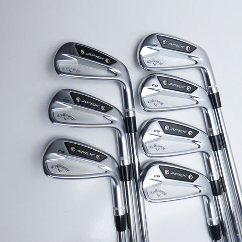 Used Callaway Apex CB 24 Iron Set / 4 - PW / Stiff Flex