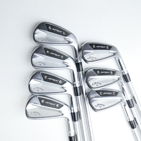 Used Callaway Apex CB 24 Iron Set / 4 - PW / Stiff Flex